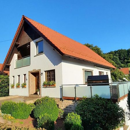 Ferienwohnung Am Rennsteig Bei Eisenach - Ilona Schmidt Wolfsburg-Unkeroda Eksteriør bilde