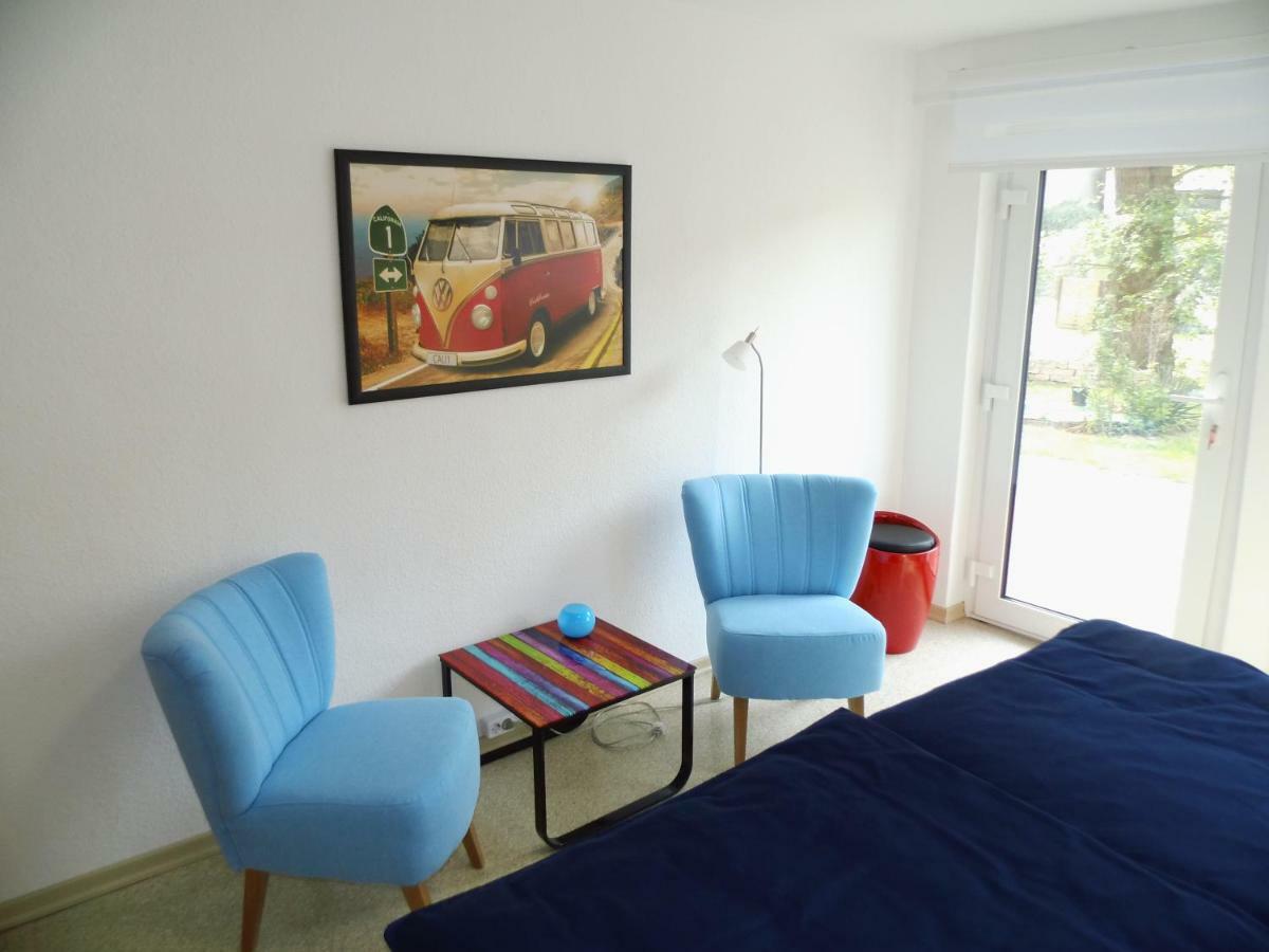 Ferienwohnung Am Rennsteig Bei Eisenach - Ilona Schmidt Wolfsburg-Unkeroda Eksteriør bilde